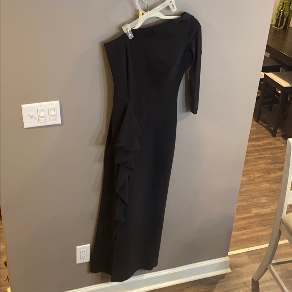 Chiara Boni Black Evening Gown